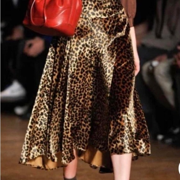 Marc Jacobs leopard print midi skirt - Picture 8 of 13